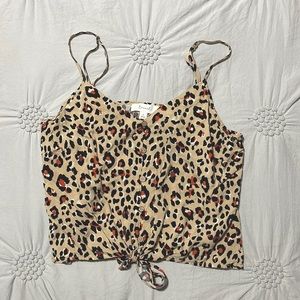 Cheetah Print Top